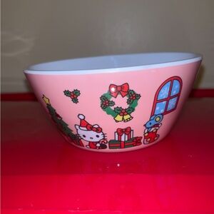 Hello Kitty White and Pink Bowl